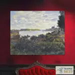 Картина Сена в Аржантее 1877 - Клод Моне
