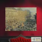 Картина Бульвар Капуцинок - Клод Моне