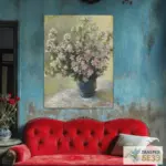 Картина Ваза с цветами - Клод Моне