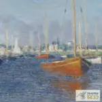Картина Красные лодки, Аржантёй - Клод Моне