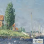 Картина Красные лодки, Аржантёй - Клод Моне