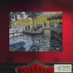 Картина Лягушатник - Клод Моне