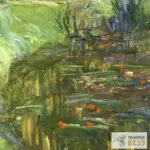 Картина Пруд с водяными лилиями в Живерни - Клод Моне