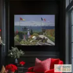 Картина Терраса в Сент-Адрессе - Клод Моне