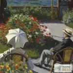 Картина Терраса в Сент-Адрессе - Клод Моне