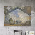 Картина Вокзал Сен-Лазар 1877 - Клод Моне