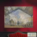 Картина Вокзал Сен-Лазар 1877 - Клод Моне