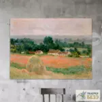 Картина Стог сена около Живерни - Клод Моне
