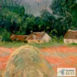 Картина Стог сена около Живерни - Клод Моне
