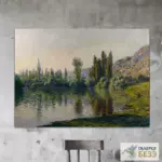 Картина Сена в Ветёе - Клод Моне
