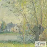 Картина Ивы - Клод Моне