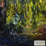 Картина Плакучая ива - Клод Моне